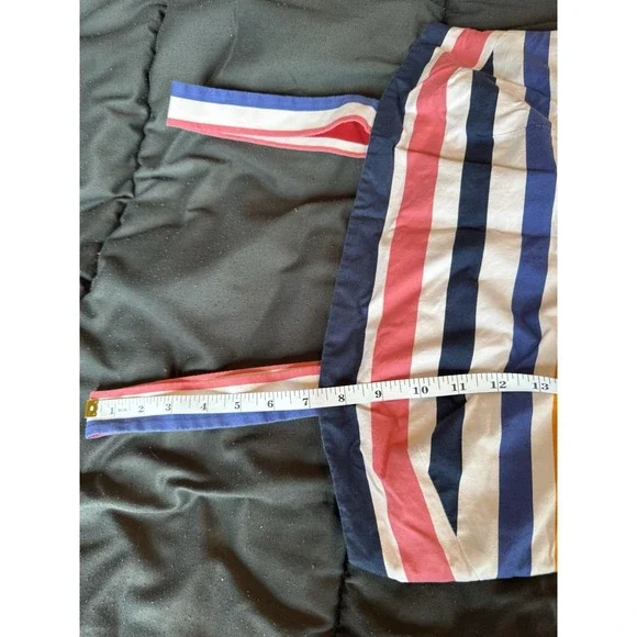 Candy Stripe Nautical Sundress w/ pockets Vince Camuto Size 8 Sailor Vibe - Picture 7 of 11